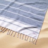 Lane Linen Sophie Cotton-Blend Turkish Beach Blanket