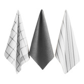 Lane Linen 6 Piece Klara Cotton Tea Towel Set