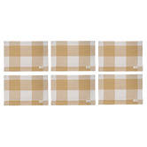 Lane Linen Kendra Cotton-Blend Placemats
