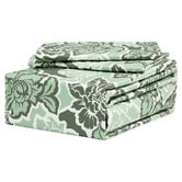 Jayson Brunsdon Home Evergreen Jardin Organic Cotton Sateen Sheet Set