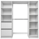 European Cabinetry Basel Slim Shaker Built-In Wardrobe