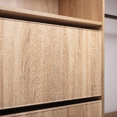 European Cabinetry Basel Slim Shaker Built-In Wardrobe
