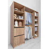 European Cabinetry Basel Slim Shaker Built-In Wardrobe
