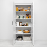 European Cabinetry Stockholm Hamptons Deco Cupboard