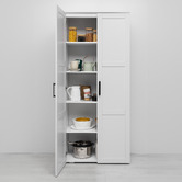 European Cabinetry Stockholm Hamptons Deco Cupboard