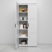 European Cabinetry Stockholm Hamptons Hex Cupboard