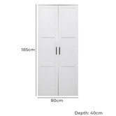 European Cabinetry Stockholm Hamptons Hex Cupboard
