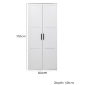 European Cabinetry Stockholm Hamptons Deco Cupboard