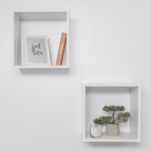 European Cabinetry Bergen Cube Shelves