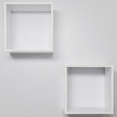 European Cabinetry Bergen Cube Shelves