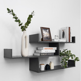 European Cabinetry Zurich Wall Mounted Shelf