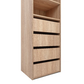 European Cabinetry Geneva Classic Built-In Wardrobe