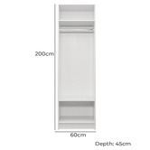 European Cabinetry Malmo Built-In Wardrobe