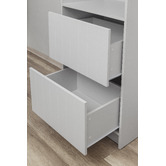 European Cabinetry Basel VJ Panel Built-In Wardrobe