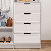 European Cabinetry 200cm Corvallis Hamptons Wardrobe