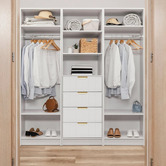 European Cabinetry 200cm Astoria VJ Panel Wardrobe