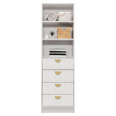 European Cabinetry 200cm Fremont Fluted Wardrobe