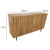 Elmbank Furniture Aeron Door Sideboard