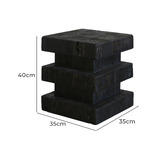 Elmbank Furniture Caelan Recycled Pine Wood Side Table