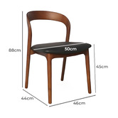 Elmbank Furniture Montrose Ash Wood Dining Chairs