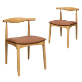 Elmbank Furniture Fairfax Ash Wood Dining Chairs