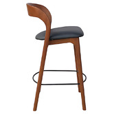 Elmbank Furniture 67cm Montrose Faux Leather Bar Stool