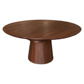 Elmbank Furniture Deryn Oak Wood Extendable Dining Table