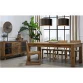 Elmbank Furniture Hawthorne Recycled Pine Wood Dining Table