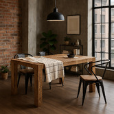 Elmbank Furniture Vanderbilt Recycled Pine Wood Dining Table