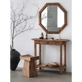 Elmbank Furniture Ravenscroft Recycled Pine Wood Console Table