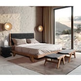 Elmbank Furniture Caelan Recycled Pine Wood Side Table