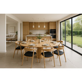 Elmbank Furniture Jessie Ash Wood Dining Chairs