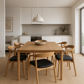 Elmbank Furniture Jessie Ash Wood Dining Chairs
