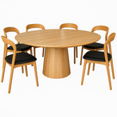 Elmbank Furniture Maven Ash Wood Dining Chairs