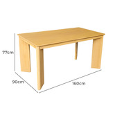 Elmbank Furniture 6 Seater Savanna Dining Table