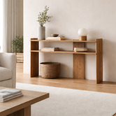 Elmbank Furniture Reverie Rubberwood Console Table