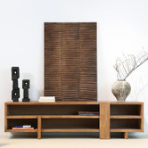 Elmbank Furniture Reverie Rubberwood Entertainment Unit