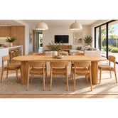 Elmbank Furniture Zaria Extendable Dining Table