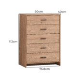 Ostra Cody 5 Drawer Chest