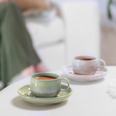 Like by Villeroy &amp; Boch Perlemor Alga 60ml Porcelain Espresso Cup
