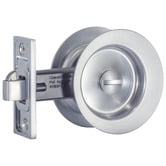 Gainsborough Hardware Gainsborough Round Privacy Sliding Cavity Set with Latch