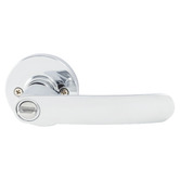 Gainsborough Hardware Neue Contour Key-In Lever Entrance Lock Set with Latch