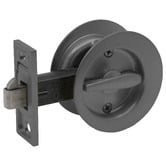 Gainsborough Hardware Gainsborough Round Privacy Sliding Cavity Set with Latch