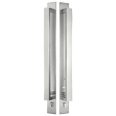 Gainsborough Hardware Omni Back to Back Double Cylinder Entrance Pull Handle Lock Set