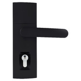 Gainsborough Hardware Neue Contour Double Cylinder Lever Entrance Lock Set