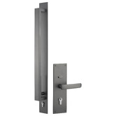 Gainsborough Hardware Omni Allure Zinc Alloy Double Cylinder Entrance Pull Handle Lock Set