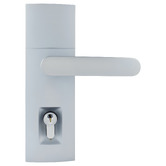 Gainsborough Hardware Neue Contour Double Cylinder Lever Entrance Lock Set