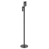 Cordue Dominik 2 Light Rechargeable LED Touch Floor Lamp