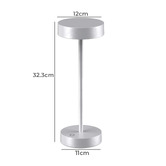 Cordue 32cm Grady Maxi Rechargeable LED Touch Table Lamp