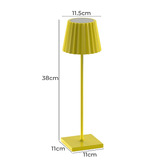 Cordue 38cm Vena Rechargeable LED Touch Table Lamp